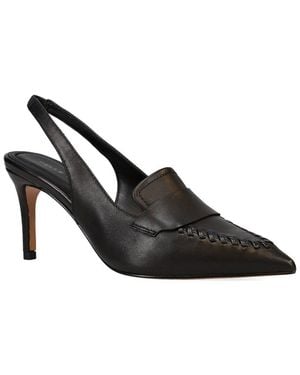 Pelle Moda Lucea Suede Pump - Black