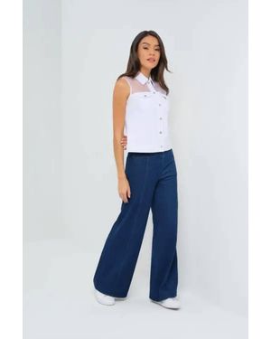 Anatomie Lenox Sleeveless Vest - Blue