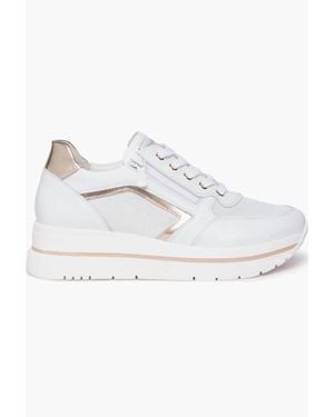 Nero Giardini Platform Sneakers - White