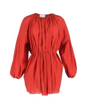 Matteau Gathered Mini Dress