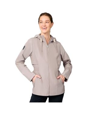 Free Country Misty Rain Away Anorak Rain Jacket - Gray