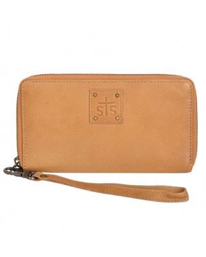 STS Ranchwear Rosa Wrist Strap Wallet - Natural