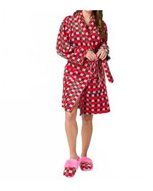 Shiraleah Checkered Robe
