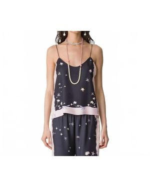 forte_forte Deliverance Print Twill Top - Blue