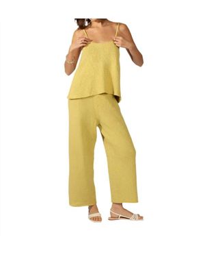 Loup Charmant Leigh Lounge Pant - Yellow
