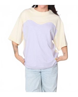 Eve Gravel Homey Top - White