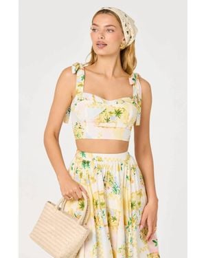 Astr Kaleigh Top - Yellow
