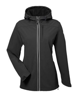 Nautica Wavestorm Hooded Soft Shell Jacket - Black