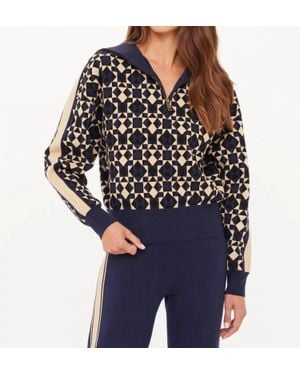 The Upside Cosmo Kairo Half Zip Sweatshirt - Black
