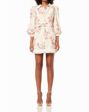 Elliatt Agency Mini Dress - White