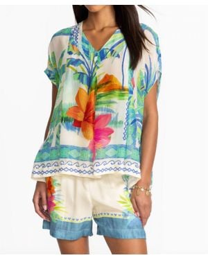 Johnny Was Hana Blouse - White