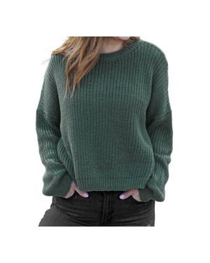 Wooden Ships Lauren Cotton Crew - Green