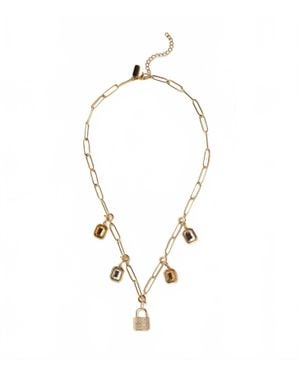 Farrah B Jewelry Locked - Metallic