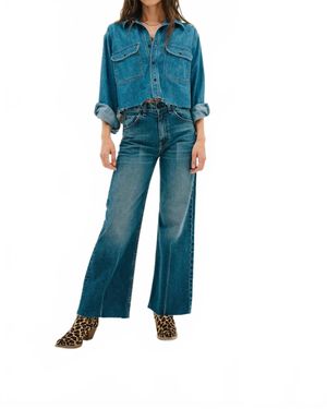 ASKK NY Crosby Combo Shirt - Blue