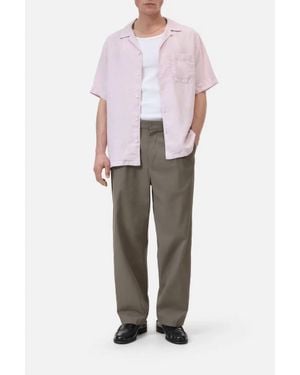 Closed Short Sleeve Shirt - Pink