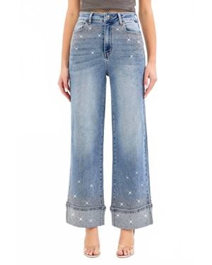 cello Sparkle Your Night Away Jeans - Blue