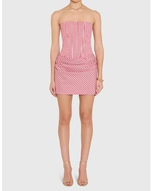 Amanda Uprichard Miriah Dress - Pink