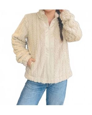 Threads For Thought Patsy High Neck Jacket - Natural