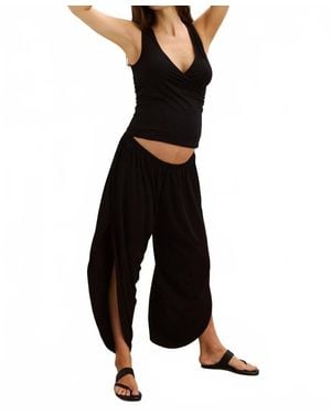 HATCH Jeanie Pant -Maternity - Black