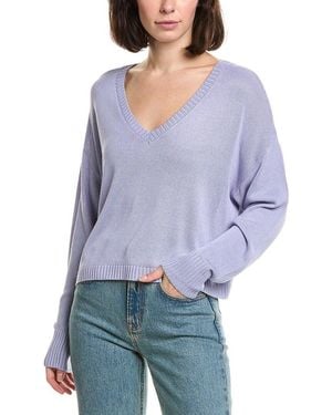 LaBiz V-Neck Sweater - Blue