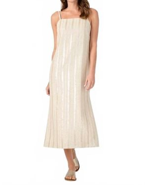 Trina Turk Marita 3 Sleeveless Midi Dress - Natural