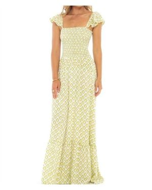 Skemo Jaipur Cutie Long Dress - Yellow