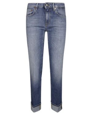 デニム・ジーパン DONDUP Woman Jeans Denim DP466DS0107DIL3 800 DONDUP: Jeans woman - Denim | Dondup jeans DP466DS0107DIL3