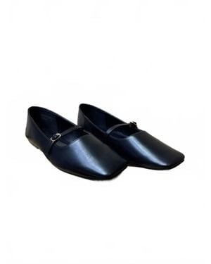 Shu Shop Adele Ballet Flats - Blue