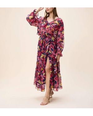 Cleobella Kasimira Floral Top - Red