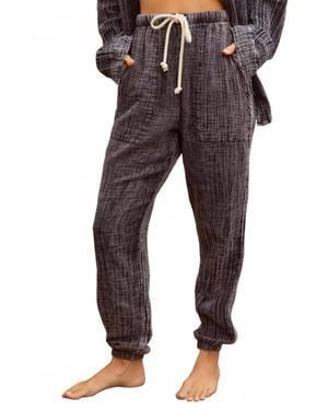 Electric and Rose Lauren Gauze Pant - Black