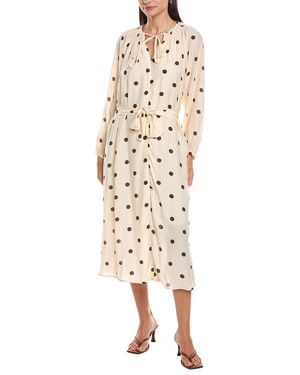 ANNA KAY Ylona Dots Dress - Natural
