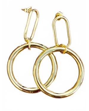 Miranda Frye Audrey Earrings - Metallic