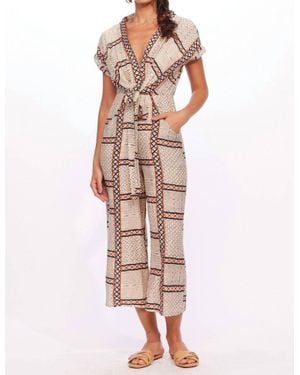 Eva Franco Nora Wide Leg Jumpsuit - Pink