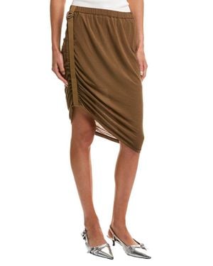 Helmut Lang Mini Skirt - Brown