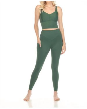 One Essence Yolanda Yoga Leggings - Green