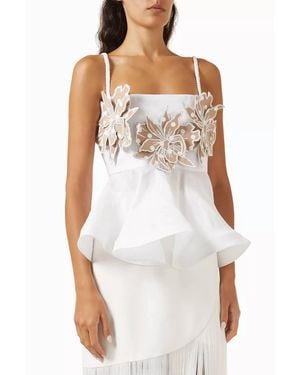 No Pise La Grama Dreamy Top - White