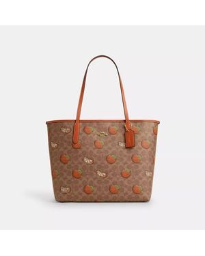 COACH City Tote Bag - Brown
