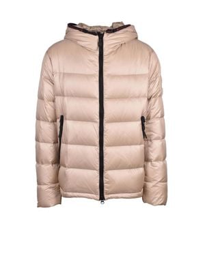 Peuterey Honova Nr Quilted Down Polyamide Jacket - Natural