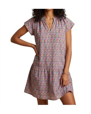 Perry Walker Marni Hand-Blocked Dress - Brown