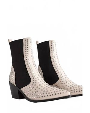 Shu Shop Zsa Zsa Studded Bootie - Black