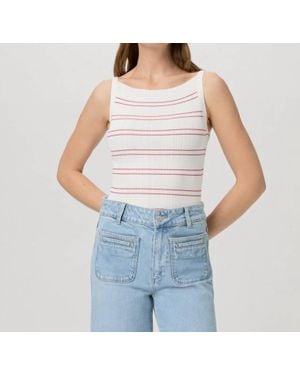 PAIGE Yuelia Knit Tank - Blue