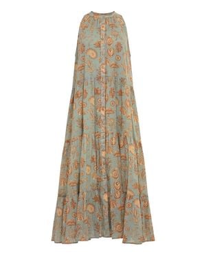 Carolina K Vall Kaftan Dress - Natural