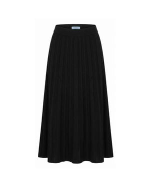 Malo Cotton Skirt - Black