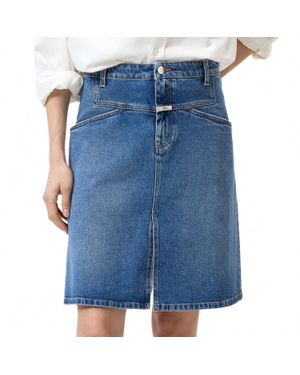 Closed Tover X Denim Skirt - Blue