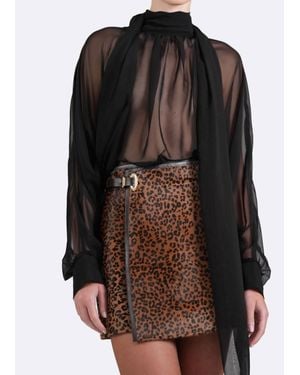 NonChalant Label Blaine Mini Skirt - Black