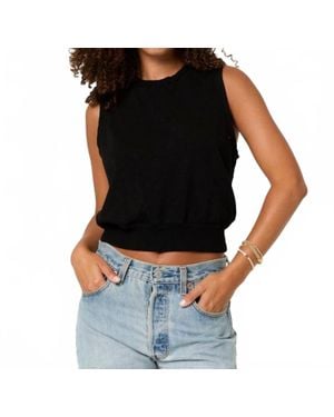 Project Social T Iralo Textured Tank - Black