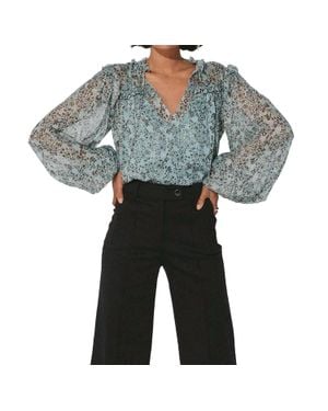 Cleobella Loretta Blouse - Gray