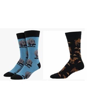 Socksmith Hip Hipporay & Hump Day Hero Socks - Black