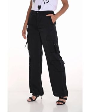 FRANK LYMAN Cargo Pants - Black