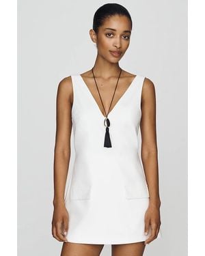 Mare Mare V-Neck Romper - White